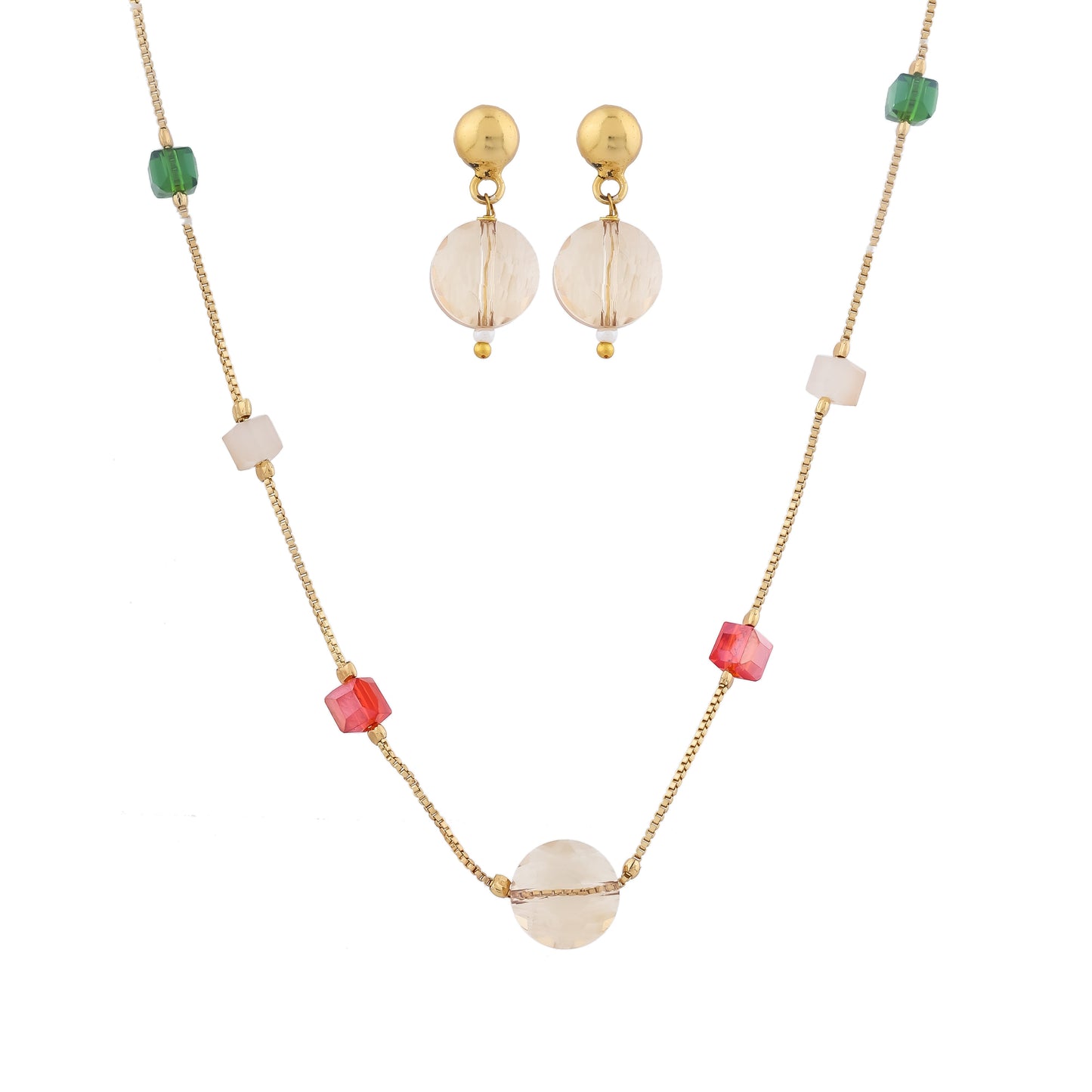 Crystal Cube Mala Set