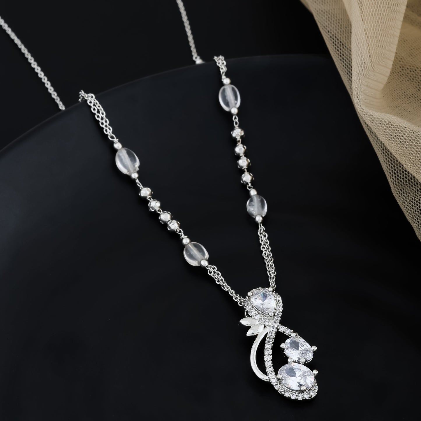 Graceful Infinity Necklace
