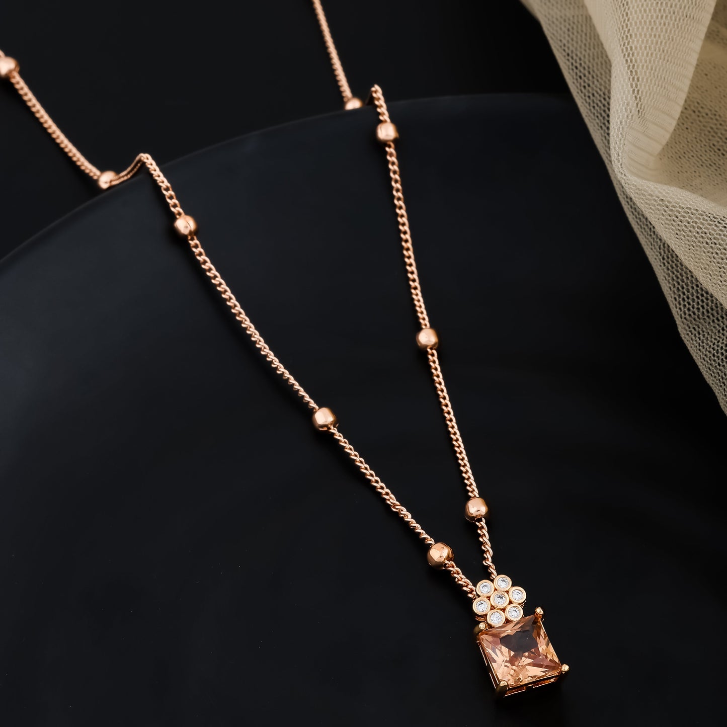 Aurelia Square Necklace