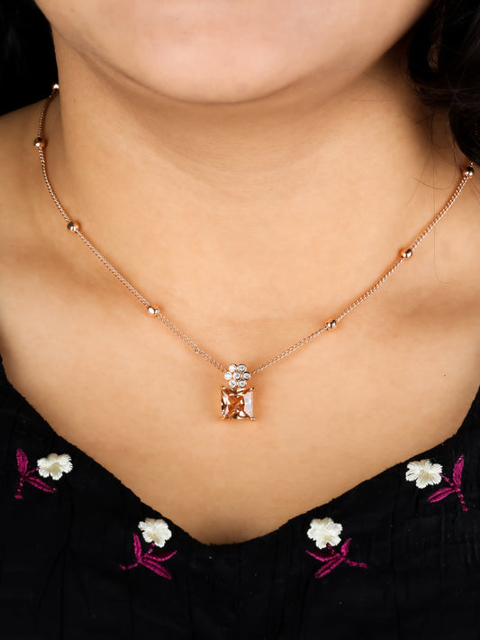 Aurelia Square Necklace