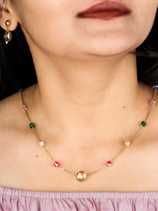 Crystal Cube Mala Set