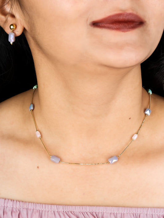 Golden Mist Mala Set