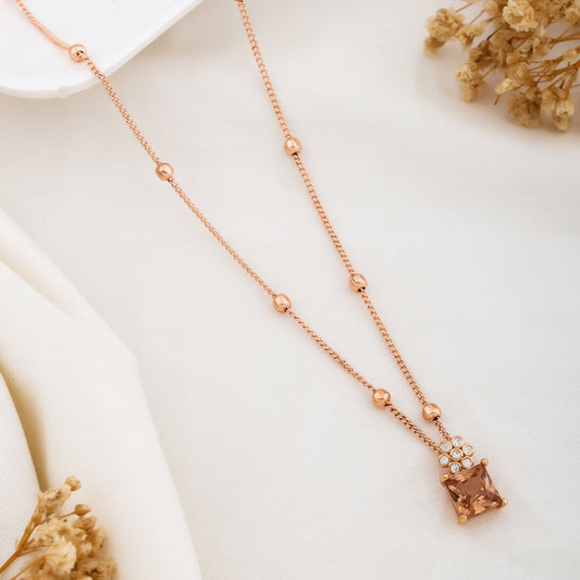 Aurelia Square Necklace