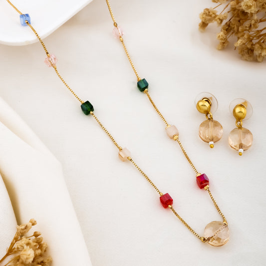 Crystal Cube Mala Set